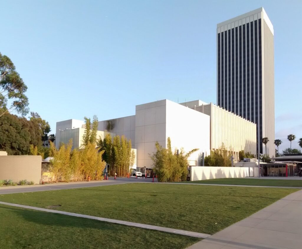 Exterior of the Los Angeles County Museum of Art (LACMA)