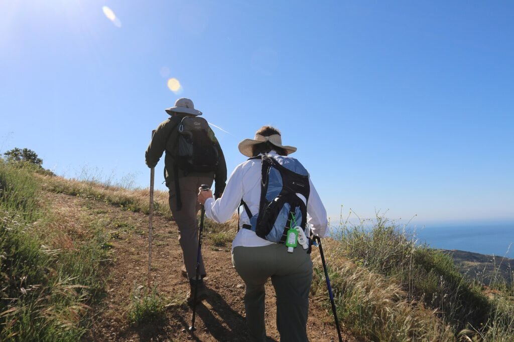 Fossil Ridge Trail on the Backbone Trail in the Santa Monica Mountains